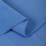 Ткань флис 2-х ст. TBY-0059-331 190 г/м² 100% ПЭ шир.150см  цв.F331 тем.голубой уп.10м
