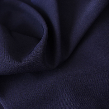 Ткань Пикачо 250г/м2 95% полиэстр 5%эластан шир.150см арт.Л-41001-719 цв.тем.синий рул.20-46м