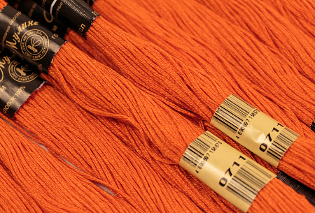 Нитки мулине IDEAL арт.ТВ (100% хлопок) 24х8м цв.214