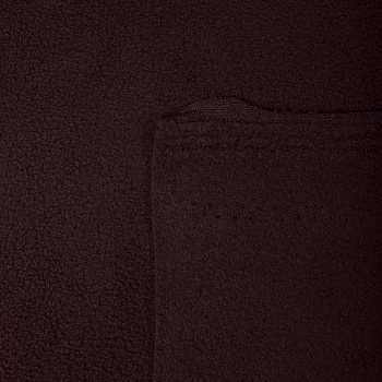 Ткань флис 2-х ст. TBY-0059-088.27 190 г/м² 100% ПЭ шир.150см  цв.S088 коричневый уп.1м