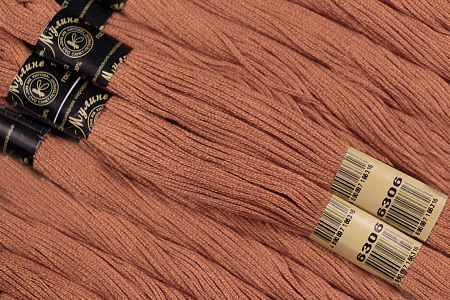 Нитки мулине IDEAL арт.ТВ (100% хлопок) 24х8м цв.373