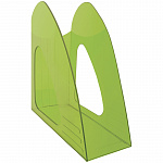 Лоток для бумаг вертикальный Berlingo Mega top, тонированный зеленый