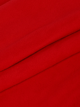 Ткань флис 2-х ст. TBY-0240-S171 240 г/м² 100% ПЭ шир.150см  цв.S171 красный уп.10м