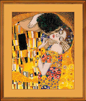 Набор для вышивания РИОЛИС арт.1170 Поцелуй по мотивам картины Г.Климта 30х35 см
