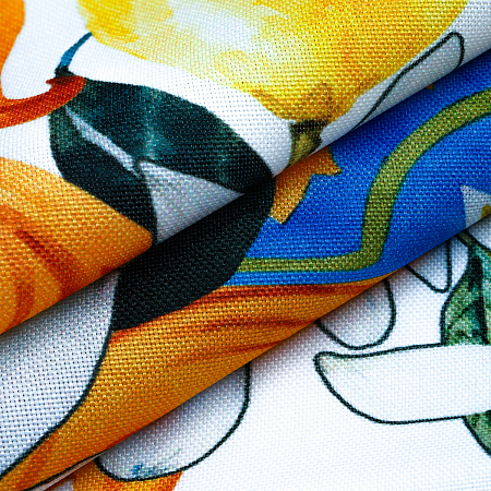 Ткань Габардин 140 г/м² 100% полиэстер шир.150 см арт.T.4000.120 цв.белый рул.25м