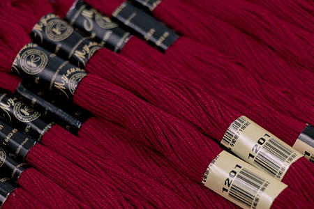 Нитки мулине IDEAL арт.ТВ (100% хлопок) 24х8м цв.214