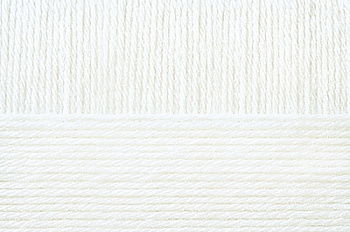 Пряжа для вязания ПЕХ Уютная (85% акрил, 15% полиамид) 5х100г/230м цв.001 белый