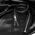 Молния MaxZipper мет. Титан №5 никель 60см цв.F322 черный уп.1 шт