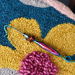 21001 KnitPro Набор инструментов для ковровой техники Punch The Vibrant
