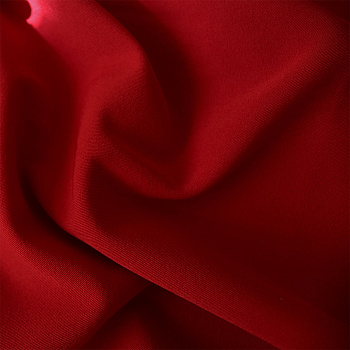 Ткань Пикачо 250г/м2 95% полиэстр 5%эластан шир.150см арт.Л-41001-110 цв.красный рул.20-46м