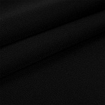 Ткань Габардин кач-во Фухуа 180 г/м² 100% полиэстер шир.150 см арт.TBY.Gbf.24102.1 цв.01 черный рул.25м