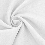Ткань габардин TBYGab-150101 150г/м2 100% полиэстер шир.150см цв.101 белый уп.3м