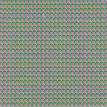 Ткань для пэчворка PEPPY Бабушкин Сундучок 140 г/м² 100% хлопок цв.БС-21 клетка ярк.зеленый, розовый уп.50х55 см