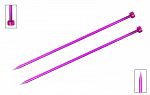 51193 Knit Pro Спицы прямые для вязания Trendz 5мм/30см, акрил, фиолетовый, 2шт