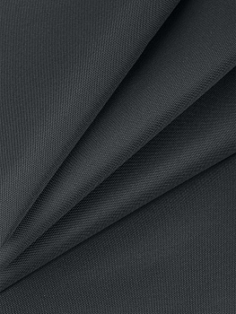 Ткань Оксфорд 600D PU1000 220г/м² 100% пэ шир.150см 321 т.серый рул.100м