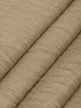 Ткань хлопок искусственный крэш 130г/м² 100%полиэстер 150 см арт.TBY.KR.07 07 бежевый 25 м