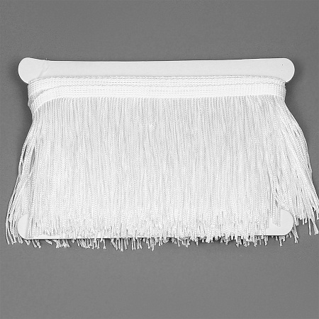 Бахрома отделочная TBY 10 см цв.белый уп.4,5м