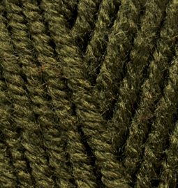 Пряжа для вязания Ализе Superlana maxi (25% шерсть, 75% акрил) 5х100г/100м цв.214 оливковый
