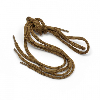 Шнурки круглые 4,5 мм 1с36 длина 80 см, компл.2шт, цв.т.бежевый