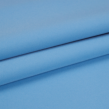 Ткань Габардин кач-во Фухуа 180 г/м² 100% полиэстер шир.150 см арт.TBY.Gbf.24102.6 цв.06 голубой уп.5м