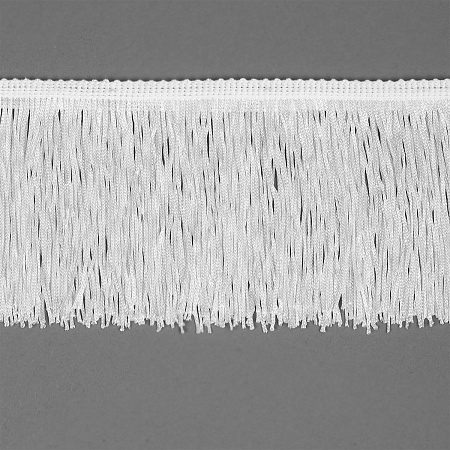 Бахрома отделочная TBY 10 см цв.белый уп.4,5м