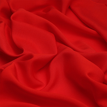 Ткань Штапель  TBY Vi-45-12 плот 110г/м2 100% вискоза шир. 145 см цв.12 красный уп.5м