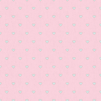 Ткань для пэчворка PEPPY Бабушкин Сундучок 140 г/м² 100% хлопок цв.БС-39 сердечки розовый уп.50х55 см
