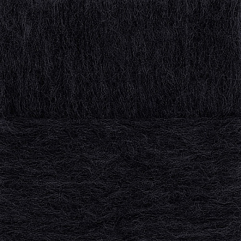 Пряжа для вязания ПЕХ Гламурная (35% мериносовая шерсть, 35% акрил высокообъемный, 30% полиамид) 10х50г/175м цв.002 черный