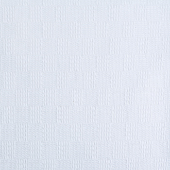 Ткань Вафельное Пике (Турция), WH 210000, 130г/м²,100% хлопок, шир.240см, цв.белый, рул.30м