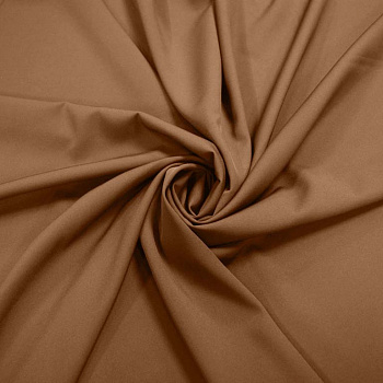 Ткань Креп Барби плот.210г/м²  95% пэ 5% эл  шир.150см, арт.МТ-210279 цв.мокко уп.6м