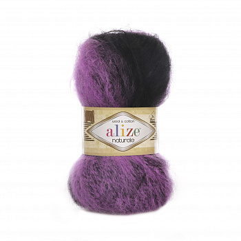 Пряжа для вязания Ализе Naturale (60% шерсть, 40% хлопок) 5х100г/230м цв.5912