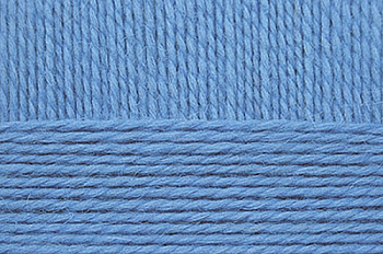 Пряжа для вязания ПЕХ Уютная (85% акрил, 15% полиамид) 5х100г/230м цв.005 голубой