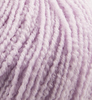 Пряжа для вязания ПЕХ Рельефная (43% меринос, 43% ПАН, 14% ПА) 5х50г/135м цв.178 св.сиреневый