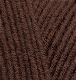 Пряжа для вязания Ализе LanaGold (49% шерсть, 51% акрил) 5х100г/240м цв.583 корица меланж