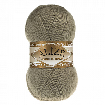 Пряжа для вязания Ализе Angora Gold (20% шерсть, 80% акрил) 5х100г/550м цв.398 ментол