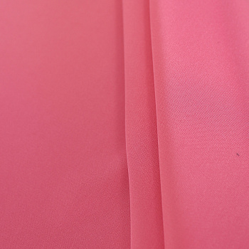 Ткань шелк Армани 90 г/м² 97% полиэстер, 3% спандекс шир.145 см арт.Р.18544.28 цв.28 розовый уп.25м (±5м)