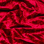 Ткань Бархат мраморный 260 г/м² 95% пэ, 5% спандекс шир.150 см арт.С.2153.05 цв.красный рул.35м
