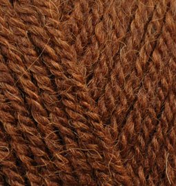 Пряжа для вязания Ализе Alpaca Royal (30% альпака, 15% шерсть, 55% акрил) 5х100г/280м цв.690 кирпичный