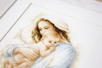 Набор для вышивания LUCA-S арт. B537 Мать и дитя 21х26,5 см