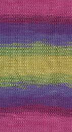 Пряжа для вязания Ализе Diva Batik (100% микрофибра) 5х100г/350м цв.3241