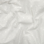 Ткань шитье TBY-Y1009-01 100г/м2 100% хлопок шир.150см цв.белый рул.14,62м