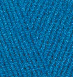 Пряжа для вязания Ализе LanaGold Fine (49% шерсть, 51% акрил) 5х100г/390м цв.155 т.бирюзовый