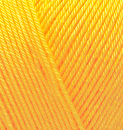 Пряжа для вязания Ализе Diva Baby (100% микрофибра акрил) 5х100г/350м цв.216 желтый