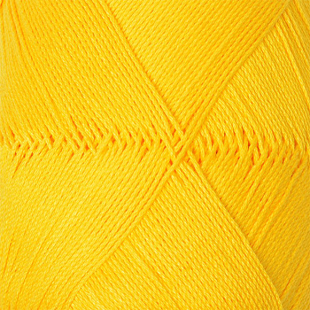 Нитки для вязания Камелия (100% хлопок) 4х50г/150м цв.0305 желтый, С-Пб