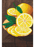 Алмазная мозаика Ah5477 Лимонный фреш 20х30