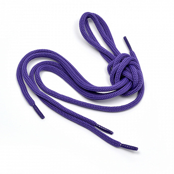 Шнурки круглые 4,5 мм 1с36 длина 80 см, компл.2шт, цв.фиолетовый