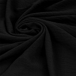 Ткань Лен искусственный Манго 160 г/м² 100% пэ TBY.Mg.14 цв.черный уп.3м