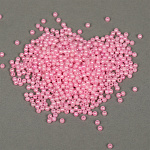 Бусины MAGIC 4 HOBBY круглые перламутр 4мм цв.015 розовый уп.500г (15000шт)