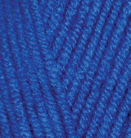 Пряжа для вязания Ализе Lana Gold Plus (49% шерсть, 51% акрил) 5х100г/140м цв.141 василек