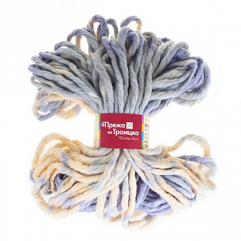Пряжа для вязания ТРО Калифорния (50% мериносовая шерсть, 50% акрил) 5х150г/45м цв.4399 секционный